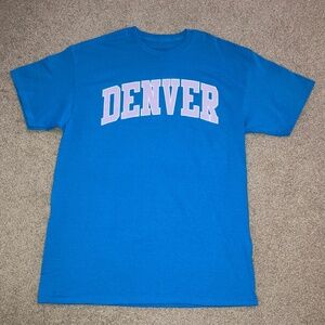 size L, bust up to 40” inches, Denver shirt, new condition
